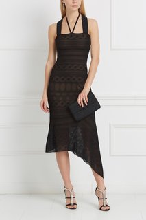 Платье с кружевом Stevan Roland Mouret