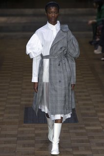 Сапоги на устойчивом каблуке Simone Rocha