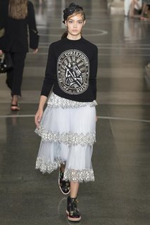 Шерстяной джемпер Christopher Kane