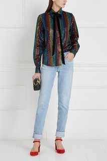 Шелковая блузка Marc Jacobs