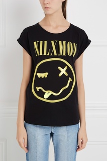 Хлопковая футболка Nil X Mon Nil&Mon