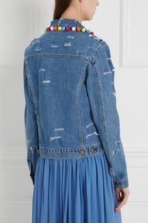 Куртка из денима Pon Pon Forte Couture