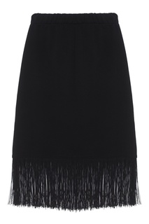 Хлопковая юбка Fringe Basic Skirt Katya Dobryakova