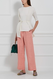 Льняные брюки Ermanno Scervino