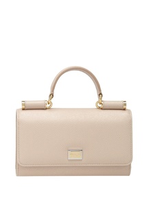 Кожаная сумка Mini Von Bag Dolce&Gabbana