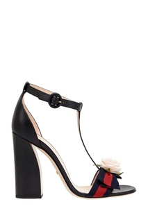Кожаные босоножки Gucci