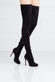 Замшевые ботфорты Louise 120 Christian Louboutin