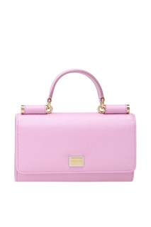 Кожаная сумка Mini Von Bag Dolce&Gabbana