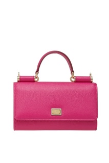 Кожаная сумка Mini Von Bag Dolce&Gabbana