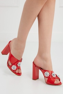 Мюли из лакированной кожи Fendi