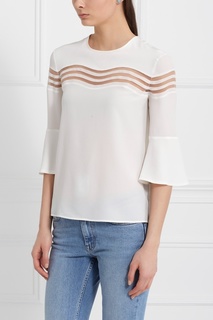 Шелковая блузка Fendi