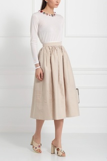 Мюли из лакированной кожи Fendi