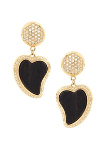 Винтажные клипсы (80-е) Saint Laurent