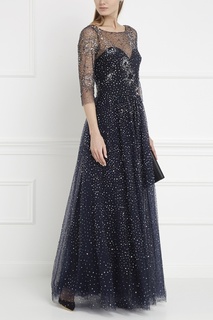 Платье с пайетками Marchesa Notte