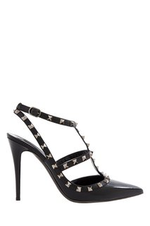 Туфли из лакированной кожи Rockstud Valentino