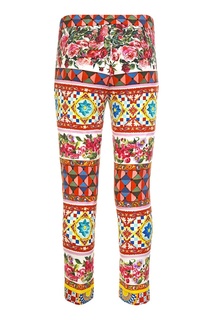 Хлопковые брюки Dolce&Gabbana Children