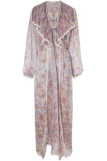 Пеньюар с цветочным принтом (70-е гг.) Christian Dior Vintage