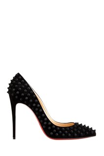 Замшевые туфли Follies Spikes 100 Christian Louboutin