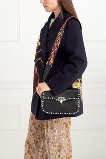 Кожаная сумка Rockstud Rolling Valentino