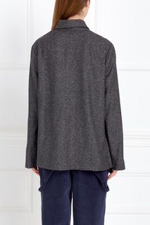 Рубашка из шерсти и хлопка J.Kim