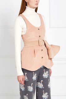 Хлопковый топ с баской J.Kim