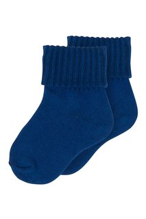 Синие хлопковые носки Bonpoint