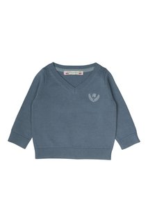 Хлопковый пуловер Bonpoint