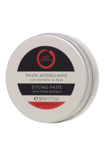 Моделирующая паста для волос с экстрактом алоэ Styling Paste, 50ml Aldo Coppola