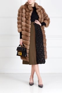 Пальто из меха куницы Color Temperature