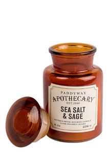 Ароматическая свеча Sea Salt & Sage, 227гр Paddy Wax