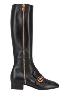 Кожаные сапоги Gucci