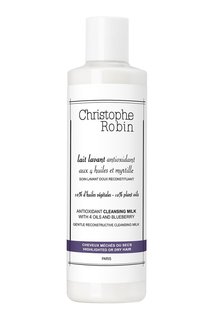Очищающее молочко для волос на основе 4-х натуральных масел и черники Antioxidant Cleansing Milk, 400ml Christophe Robin