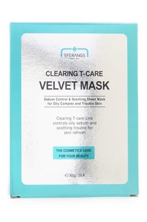 Очищающая маска T-Care Velvet, 5x30ml Sferangs