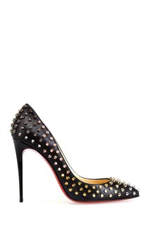 Кожаные туфли Follies Spikes 100 Christian Louboutin