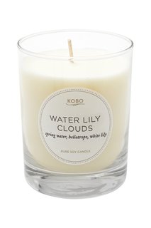 Ароматическая свеча Water Lily Clouds 312гр. Kobo Candles