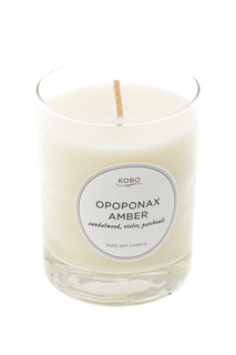 Ароматическая свеча Opoponax Amber Kobo Candles