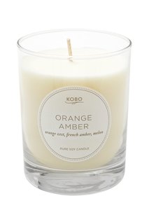 Ароматическая свеча Orange Amber 312гр. Kobo Candles