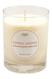 Ароматическая свеча Sambac Jasmine, 312гр. Kobo Candles