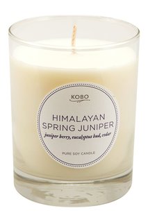 Ароматическая свеча Himalayan Spring Juniper, 312гр. Kobo Candles
