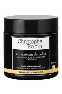 Оттеночная маска для волос Shade Variation Care Golden Blond «Золотой блонд», 250ml Christophe Robin