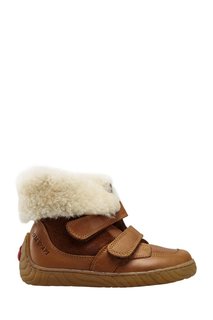 Кожаные полусапоги Woody Velcro Pom Dapi