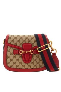 Кожаная сумка Lady Web GG Gucci
