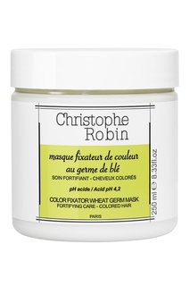 Маска для волос с маслом зародышей пшеницы Color Fixator, 250ml Christophe Robin