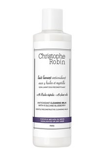 Очищающее молочко для волос на основе 4-х натуральных масел и черники Antioxidant Cleansing Milk, 250ml Christophe Robin
