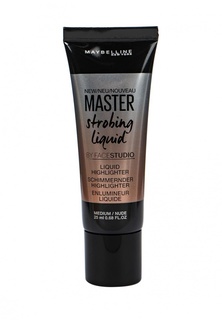 Хайлайтер Maybelline New York Жидкий кремовый Master Strobing для сияния кожи, Оттенок 200, 25 мл