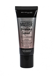 Хайлайтер Maybelline New York Жидкий кремовый Master Strobing для сияния кожи, Оттенок 100, 25 мл