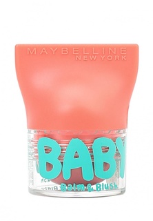 Бальзам Maybelline New York Baby Lips для губ и щек 01 персиковый