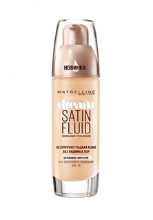 Тональный крем Maybelline New York Флюид Dream Satin Fluid  оттенок 021  Золотисто-бежевый  30 мл