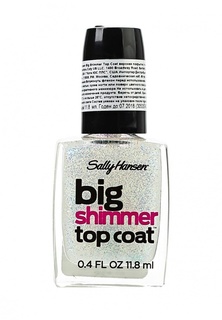 Верхнее покрытие Sally Hansen Nailcare для создания мерцающего эффекта big shimmer top coat тон 110