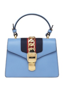 Кожаная сумка Sylvie Gucci